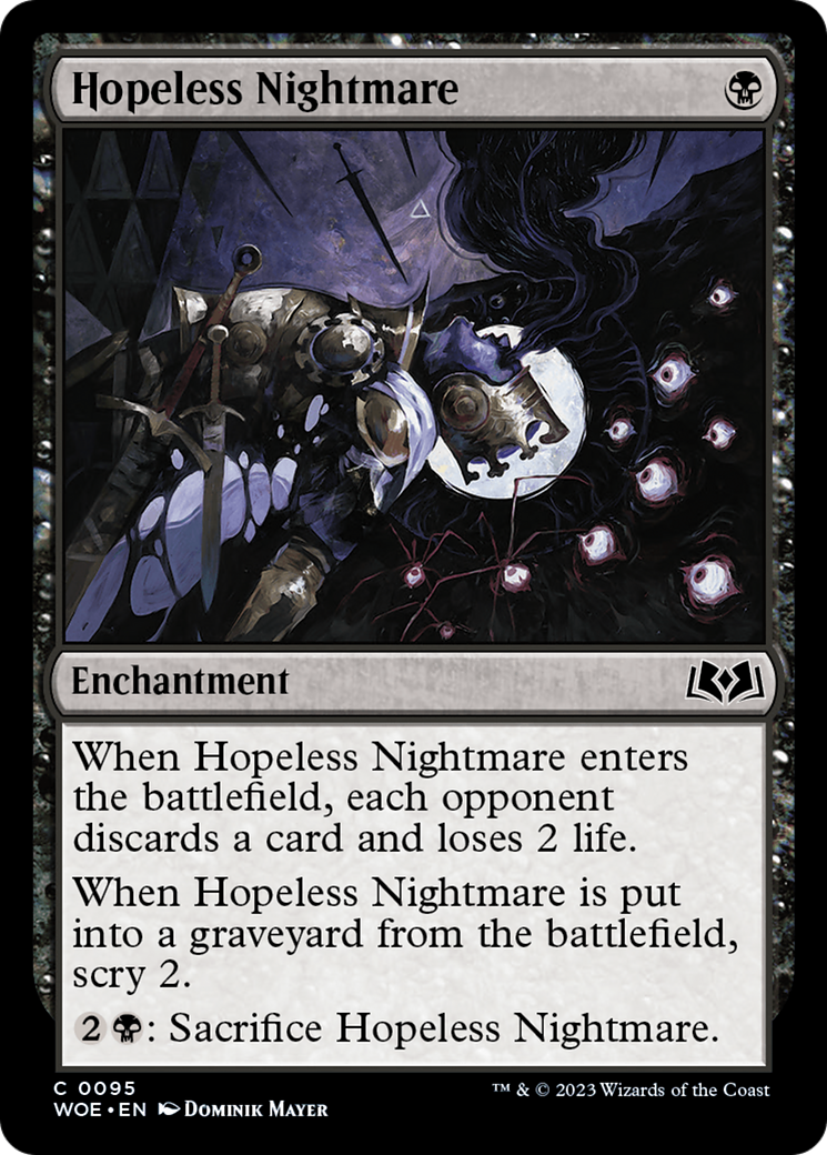 Hopeless Nightmare [Wilds of Eldraine] | Empire Gaming NC