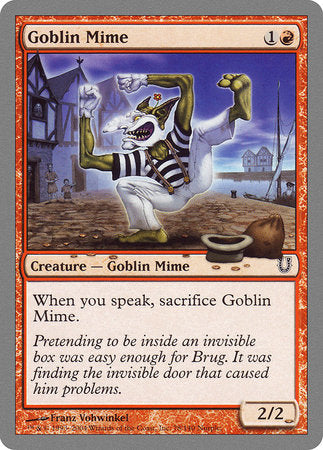 Goblin Mime [Unhinged] | Empire Gaming NC