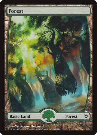 Forest (248) - Full Art [Zendikar] | Empire Gaming NC