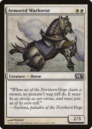 Armored Warhorse [Magic 2012] | Empire Gaming NC