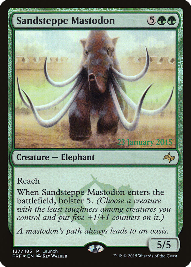 Sandsteppe Mastodon [Fate Reforged Promos] | Empire Gaming NC