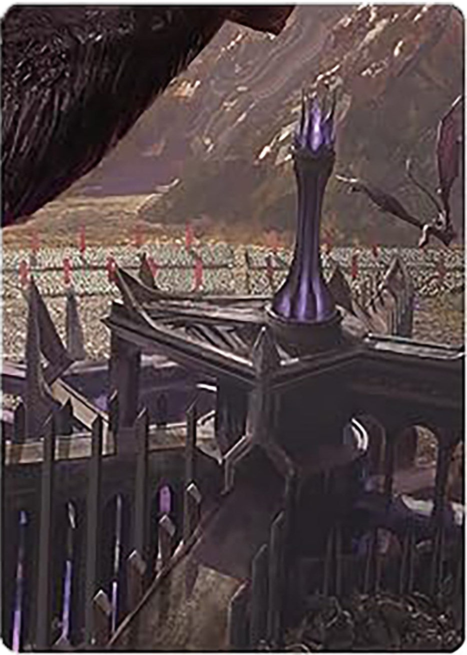 Minas Morgul, Dark Fortress Art Card [The Lord of the Rings: Tales of Middle-earth Art Series] | Empire Gaming NC