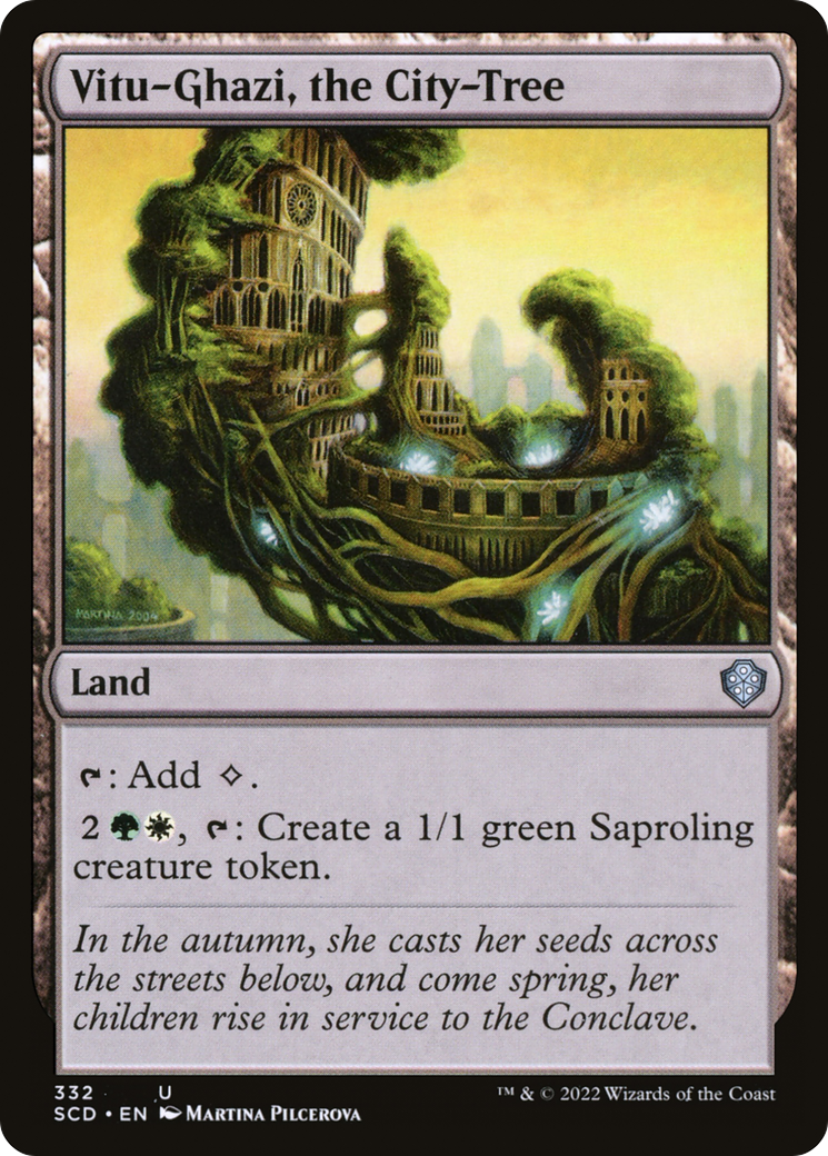 Vitu-Ghazi, the City-Tree [Starter Commander Decks] | Empire Gaming NC