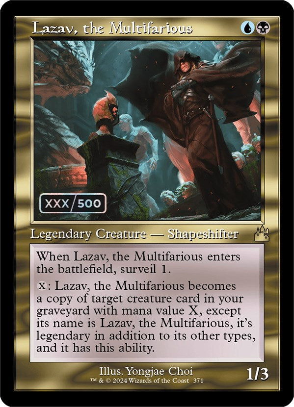 Lazav, the Multifarious (Retro) (Serialized) [Ravnica Remastered] | Empire Gaming NC