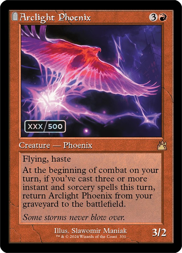 Arclight Phoenix (Retro) (Serialized) [Ravnica Remastered] | Empire Gaming NC