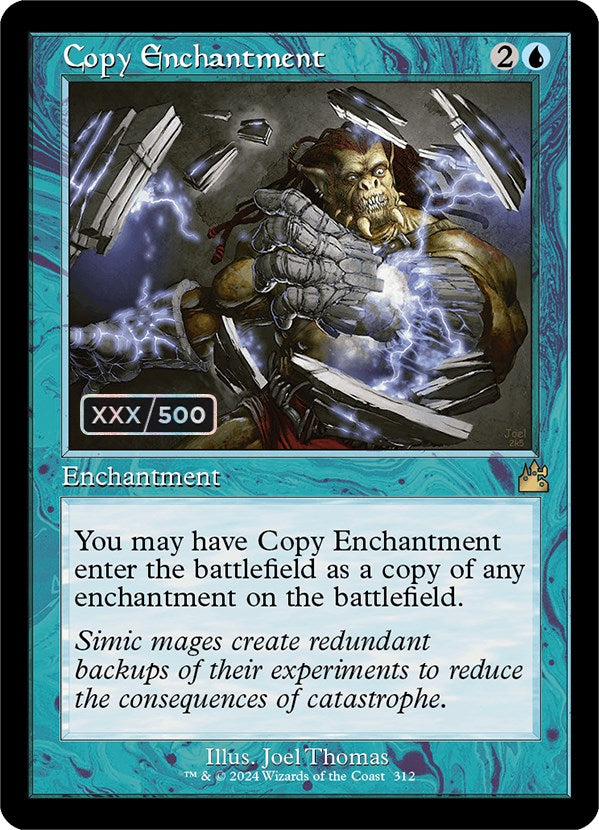 Copy Enchantment (Retro) (Serialized) [Ravnica Remastered] | Empire Gaming NC