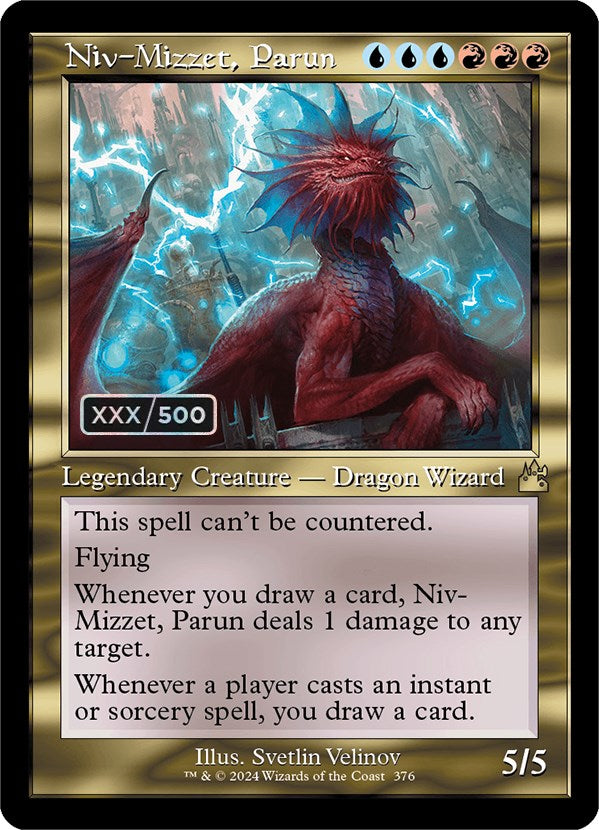 Niv-Mizzet, Parun (Retro) (Serialized) [Ravnica Remastered] | Empire Gaming NC