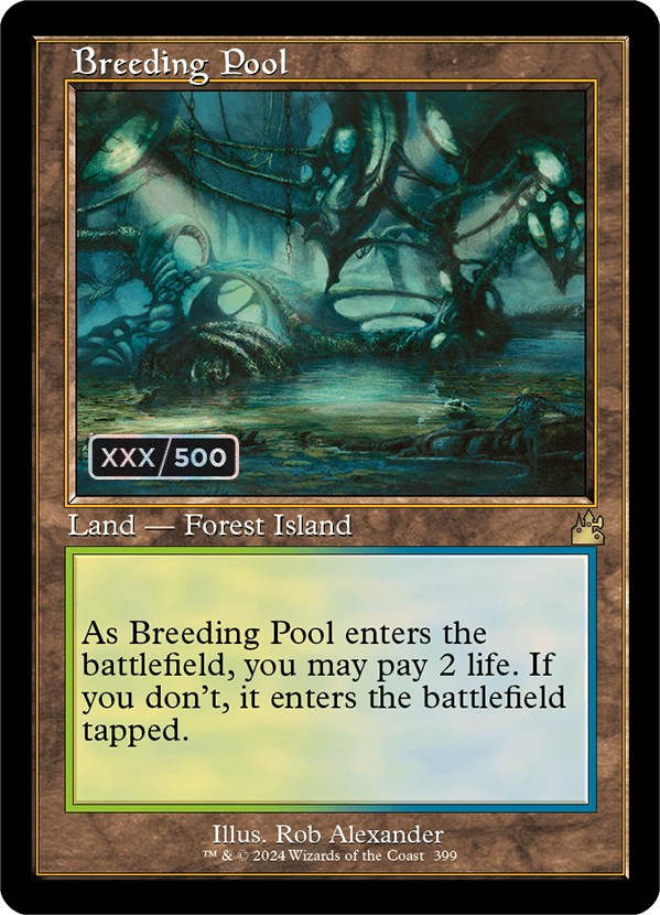 Breeding Pool (Retro) (Serialized) [Ravnica Remastered] | Empire Gaming NC