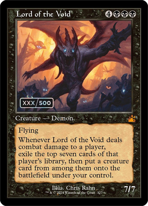 Lord of the Void (Retro) (Serialized) [Ravnica Remastered] | Empire Gaming NC