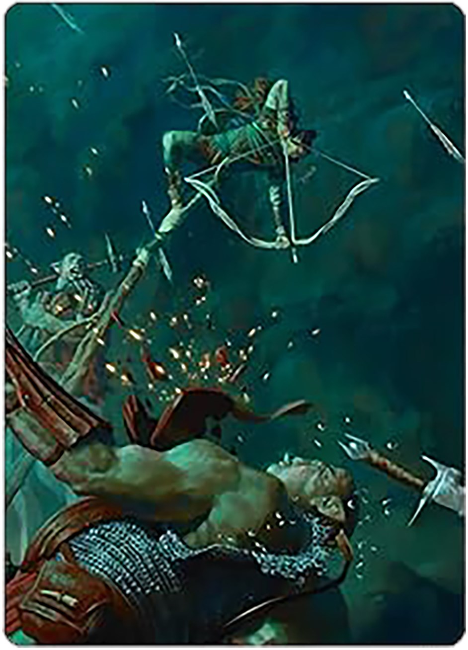 Legolas's Quick Reflexes Art Card [The Lord of the Rings: Tales of Middle-earth Art Series] | Empire Gaming NC
