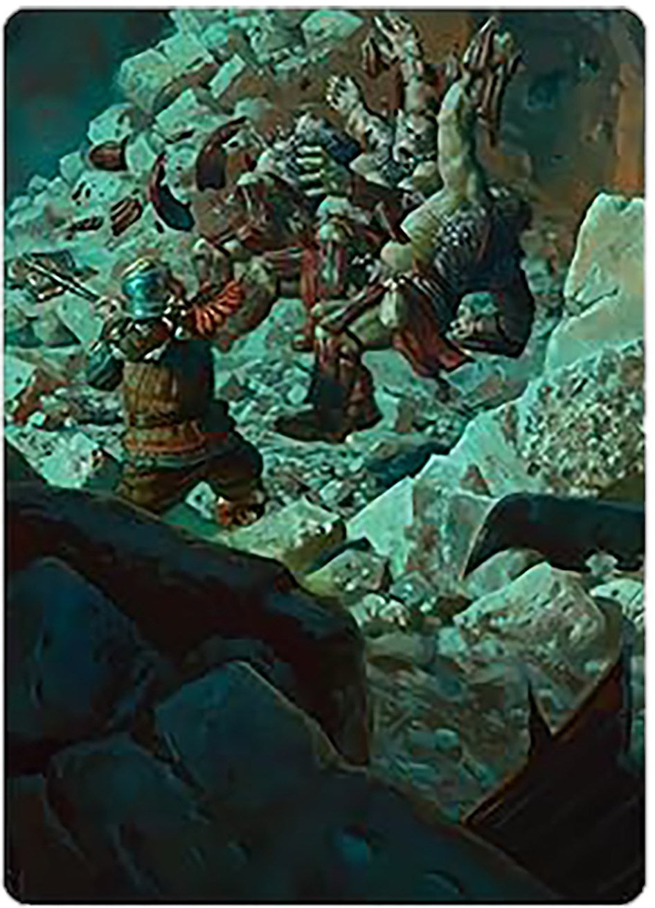 Gimli's Reckless Might Art Card [The Lord of the Rings: Tales of Middle-earth Art Series] | Empire Gaming NC