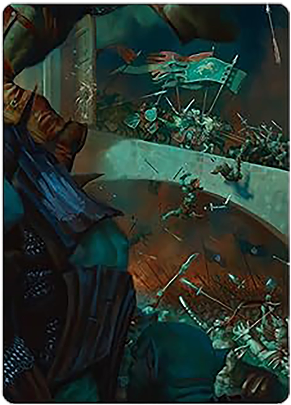 Rohirrim Chargers Art Card [The Lord of the Rings: Tales of Middle-earth Art Series] | Empire Gaming NC