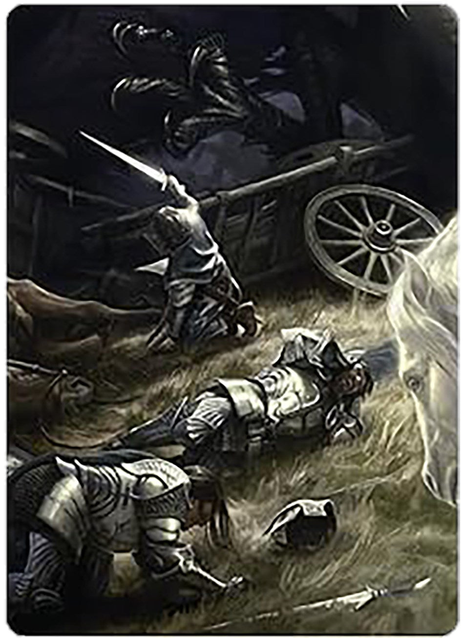 Courageous Resolve Art Card [The Lord of the Rings: Tales of Middle-earth Art Series] | Empire Gaming NC