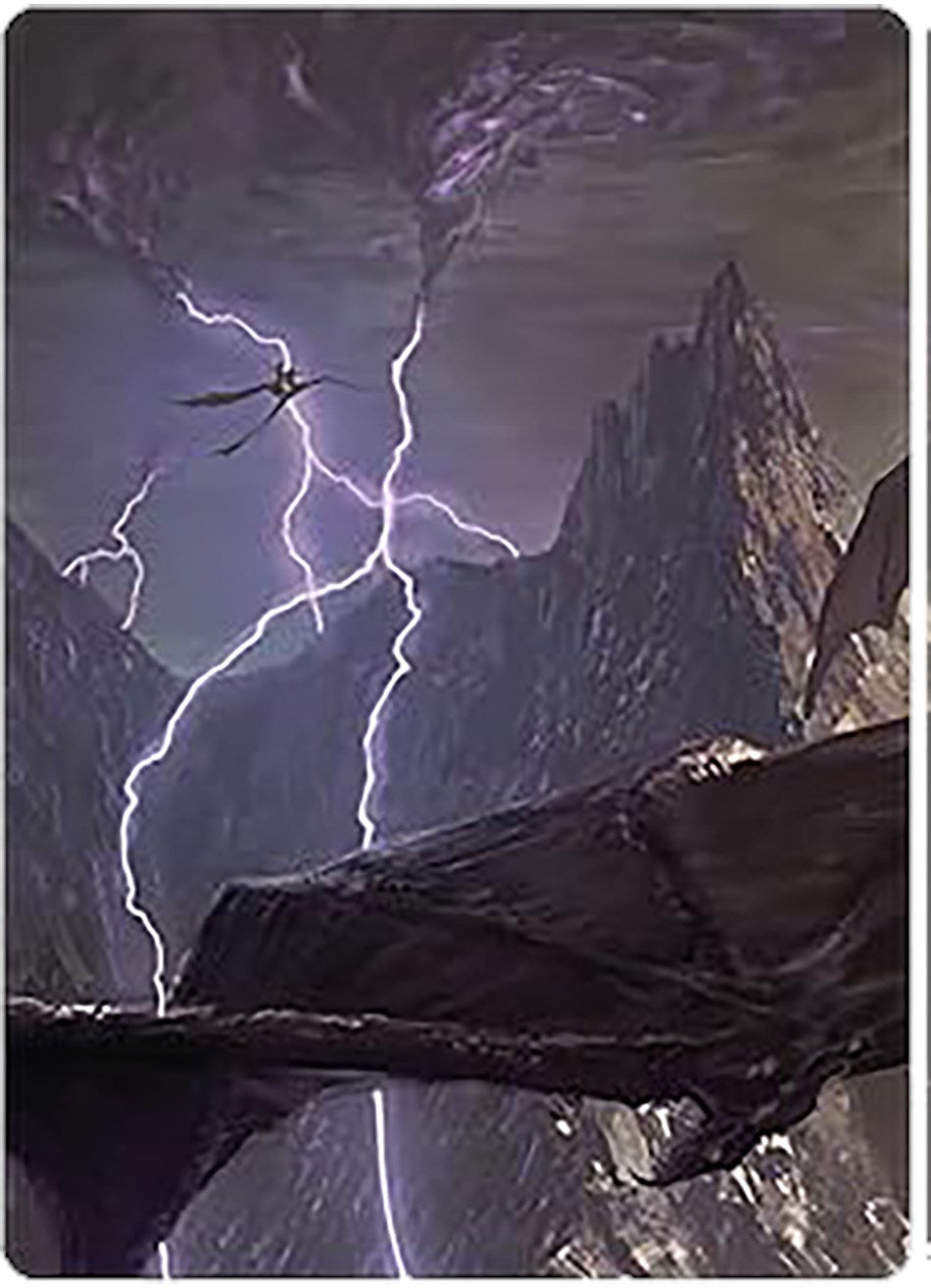 Call Forth the Tempest Art Card [The Lord of the Rings: Tales of Middle-earth Art Series] | Empire Gaming NC