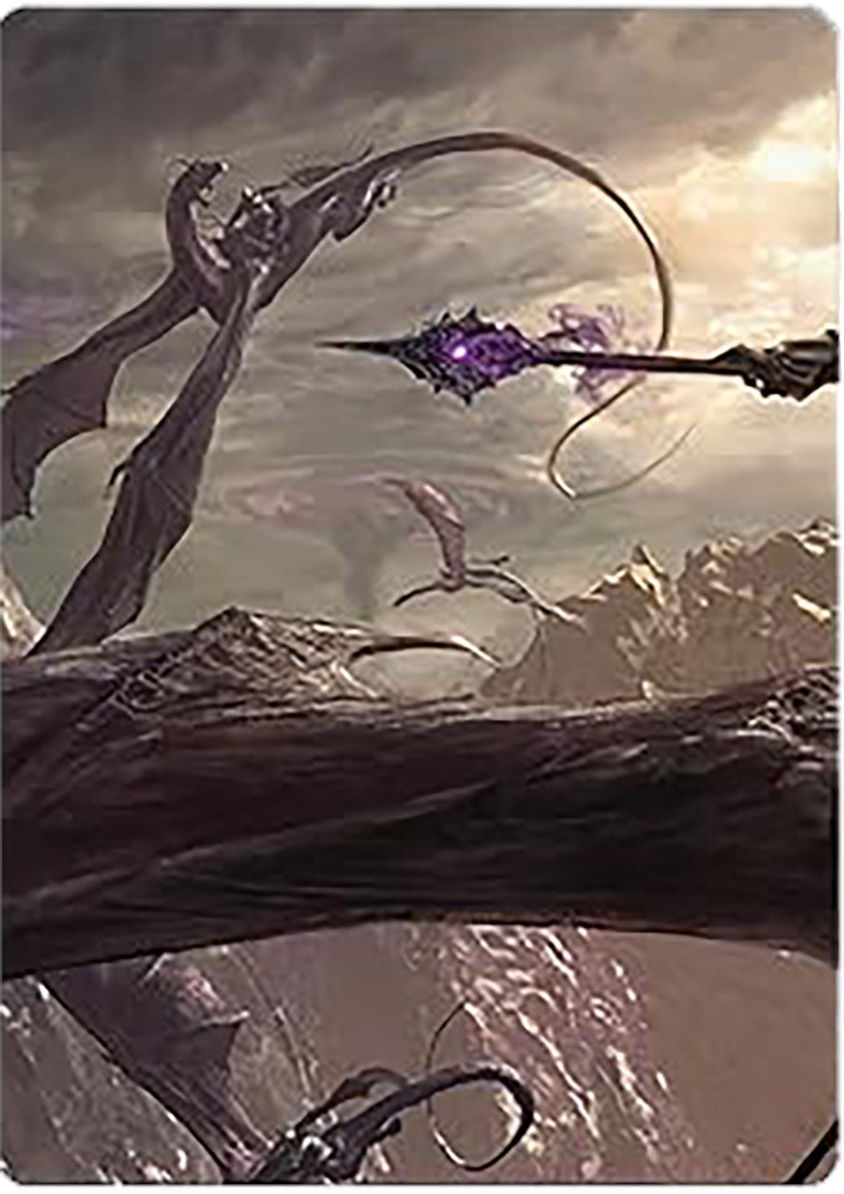 Nazgul Battle-Mace Art Card [The Lord of the Rings: Tales of Middle-earth Art Series] | Empire Gaming NC