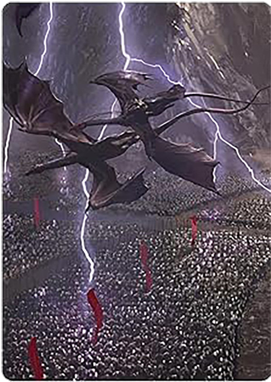 Mordor on the March Art Card [The Lord of the Rings: Tales of Middle-earth Art Series] | Empire Gaming NC
