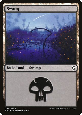 Swamp (297) [Commander Anthology Volume II] | Empire Gaming NC