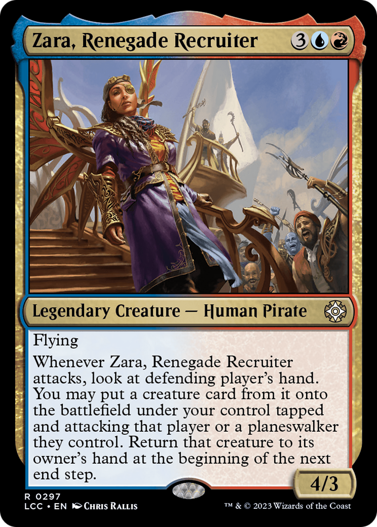 Zara, Renegade Recruiter [The Lost Caverns of Ixalan Commander] | Empire Gaming NC