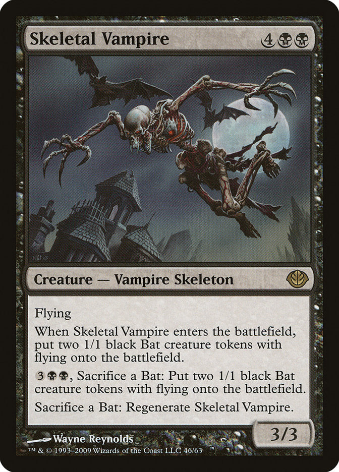 Skeletal Vampire [Duel Decks: Garruk vs. Liliana] | Empire Gaming NC