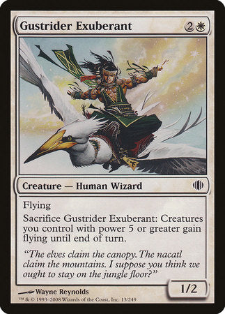 Gustrider Exuberant [Shards of Alara] | Empire Gaming NC