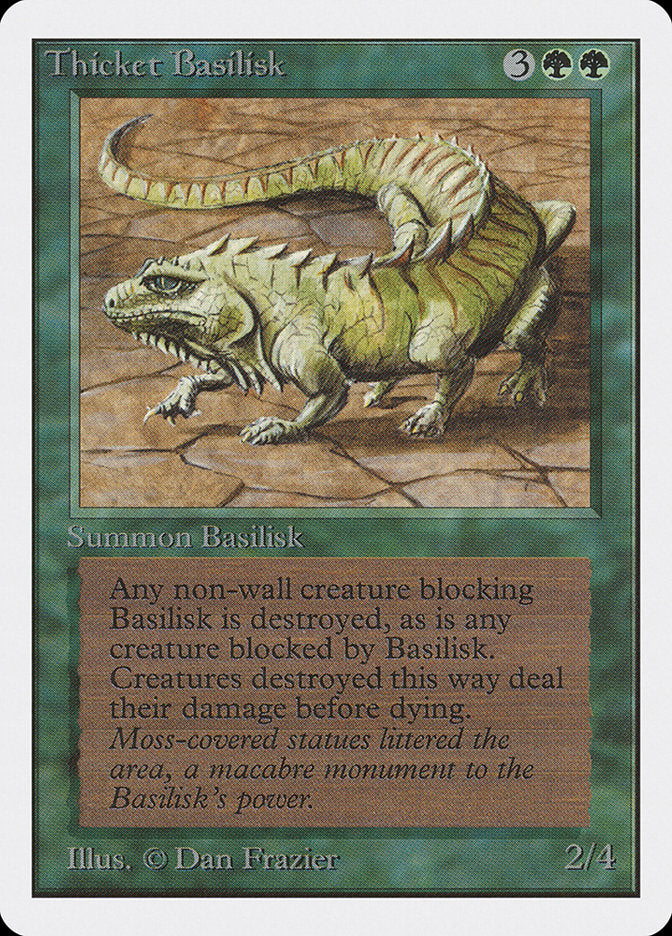 Thicket Basilisk [Unlimited Edition] | Empire Gaming NC