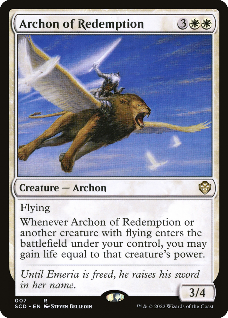 Archon of Redemption [Starter Commander Decks] | Empire Gaming NC