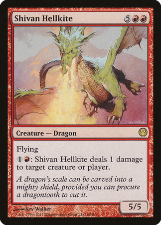 Shivan Hellkite [Duel Decks: Knights vs. Dragons] | Empire Gaming NC