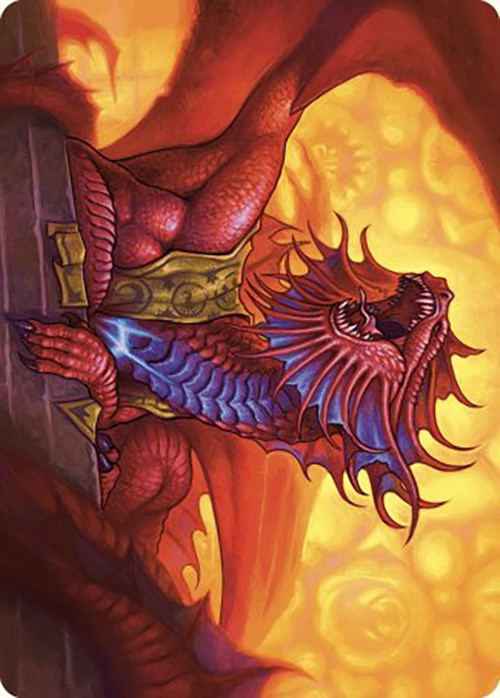 Niv-Mizzet, Guildpact Art Card (44/49) [Murders at Karlov Manor Art Series] | Empire Gaming NC