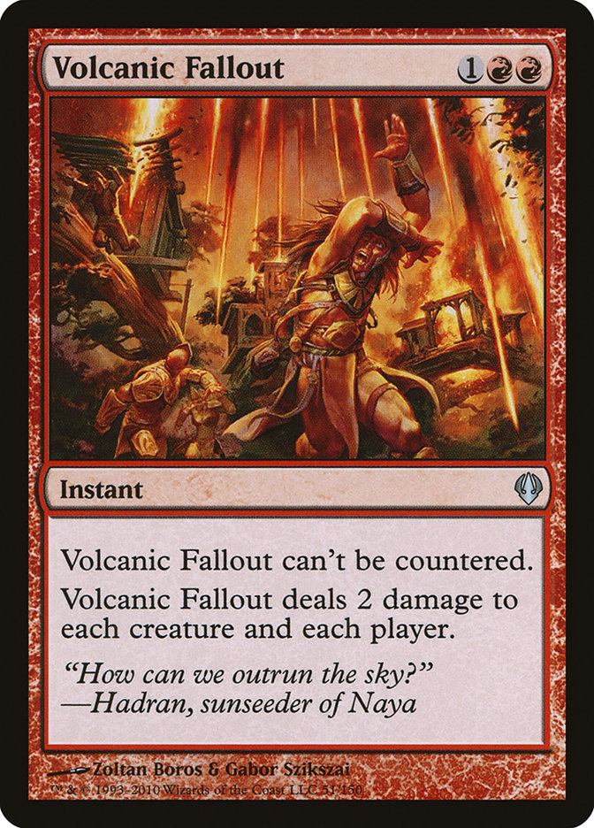 Volcanic Fallout [Archenemy] | Empire Gaming NC