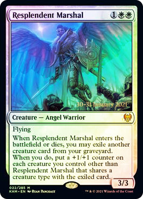 Resplendent Marshal  [Kaldheim Prerelease Promos] | Empire Gaming NC