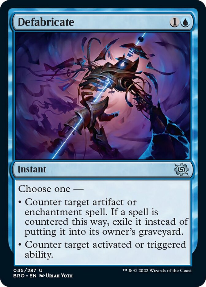 Defabricate [The Brothers' War] | Empire Gaming NC