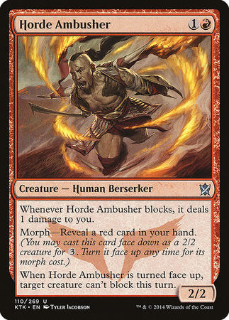 Horde Ambusher [Khans of Tarkir] | Empire Gaming NC