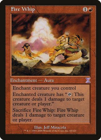 Fire Whip [Time Spiral Timeshifted] | Empire Gaming NC