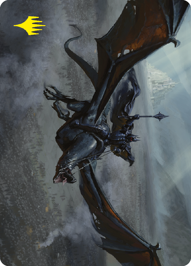 Lord of the Nazgul Art Card (Gold-Stamped Signature) [The Lord of the Rings: Tales of Middle-earth Art Series] | Empire Gaming NC