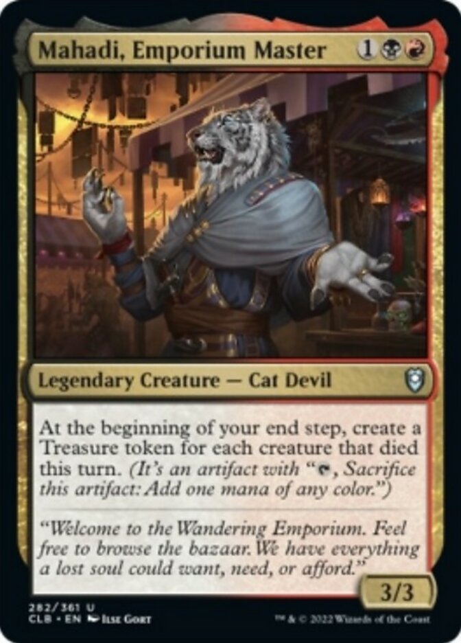 Mahadi, Emporium Master [Commander Legends: Battle for Baldur's Gate] | Empire Gaming NC