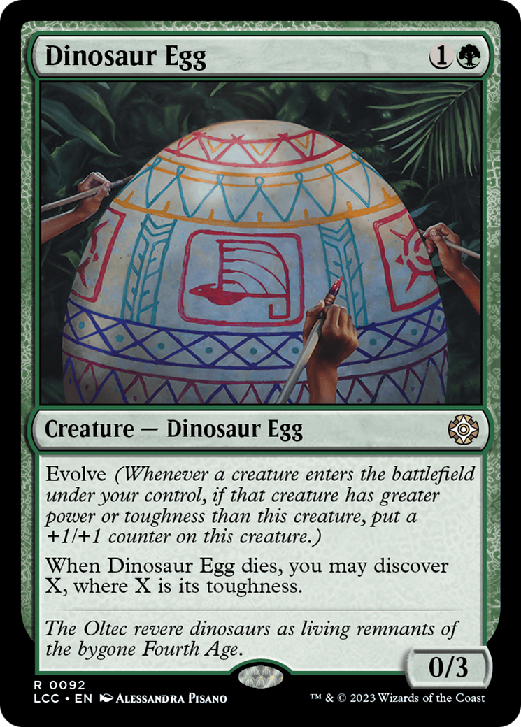 Dinosaur Egg [The Lost Caverns of Ixalan Commander] | Empire Gaming NC