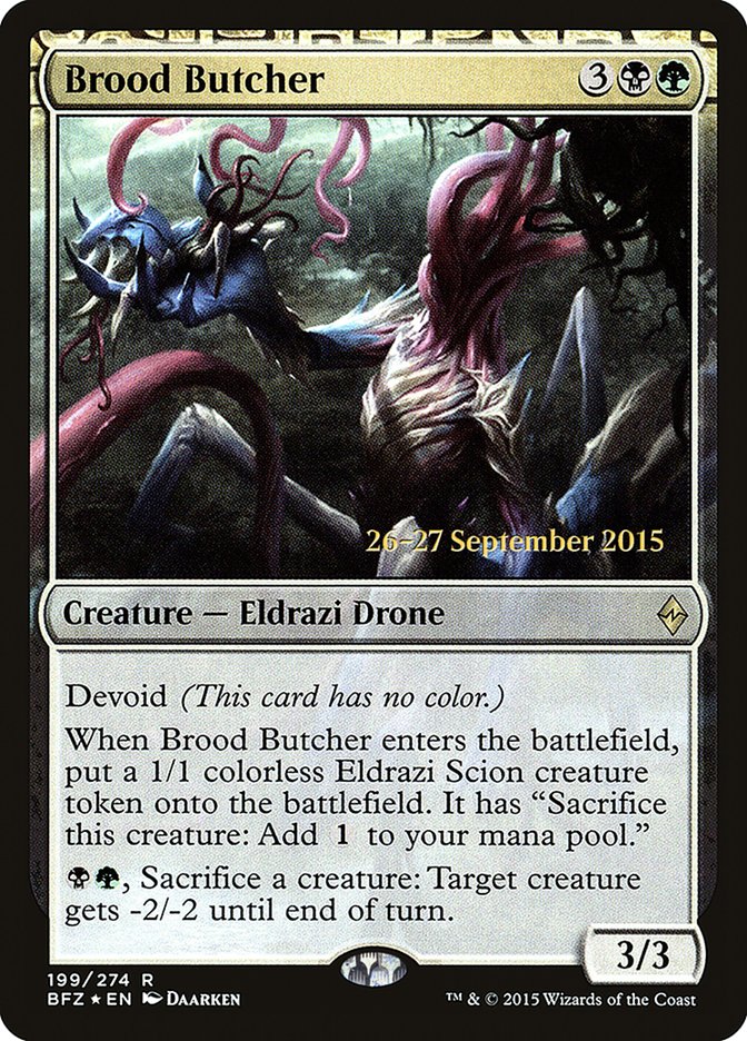 Brood Butcher [Battle for Zendikar Promos] | Empire Gaming NC