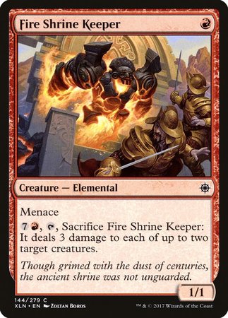 Fire Shrine Keeper [Ixalan] | Empire Gaming NC