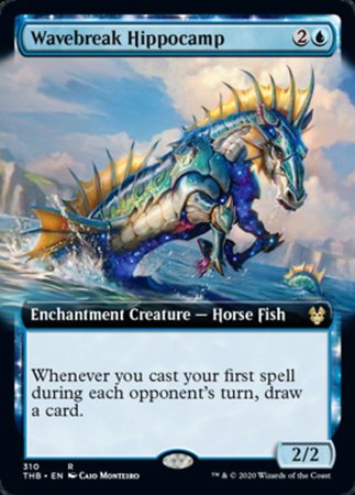 Wavebreak Hippocamp (Extended Art) [Theros Beyond Death] | Empire Gaming NC