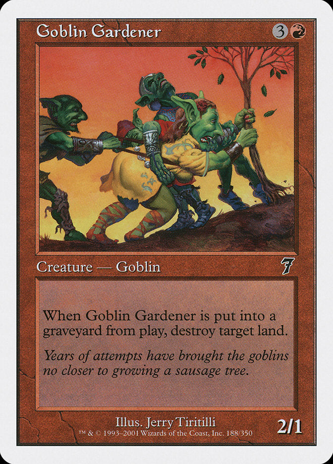 Goblin Gardener [Seventh Edition] | Empire Gaming NC