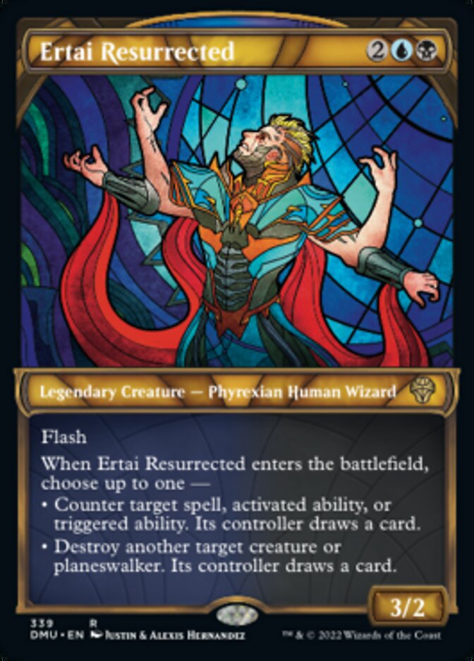 Ertai Resurrected (Showcase Textured) [Dominaria United] | Empire Gaming NC