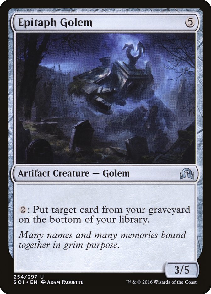 Epitaph Golem [Shadows over Innistrad] | Empire Gaming NC