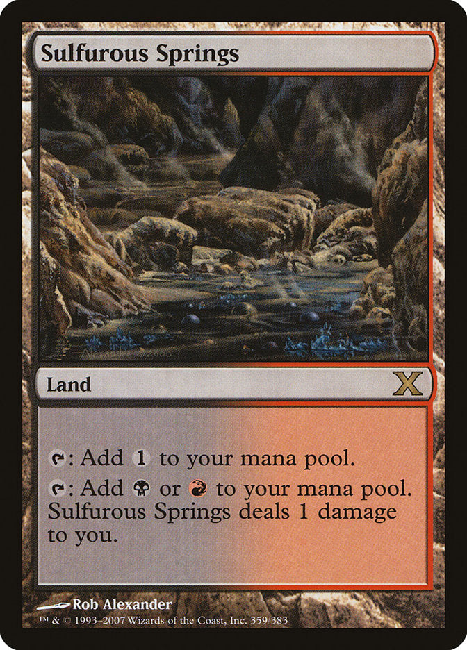 Sulfurous Springs [Tenth Edition] | Empire Gaming NC