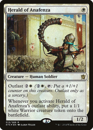 Herald of Anafenza [Khans of Tarkir Promos] | Empire Gaming NC