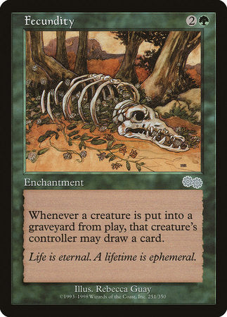 Fecundity [Urza's Saga] | Empire Gaming NC