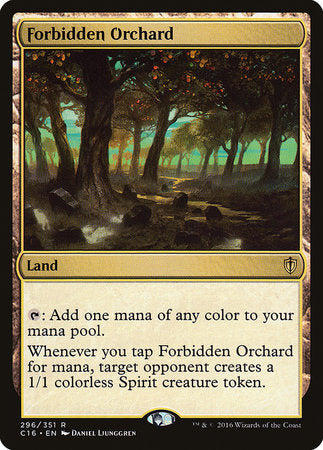 Forbidden Orchard [Commander 2016] | Empire Gaming NC