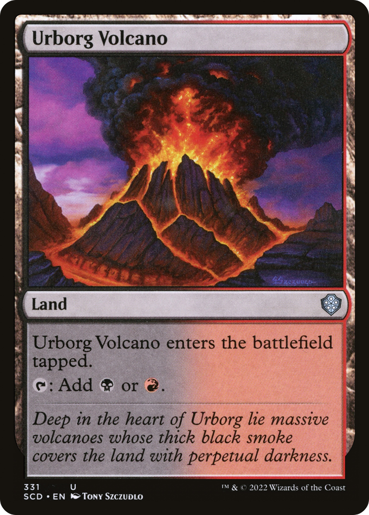 Urborg Volcano [Starter Commander Decks] | Empire Gaming NC