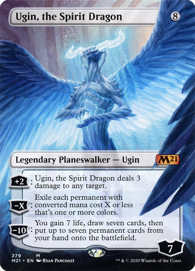 Ugin, the Spirit Dragon (Extended) (279) [Core Set 2021] | Empire Gaming NC