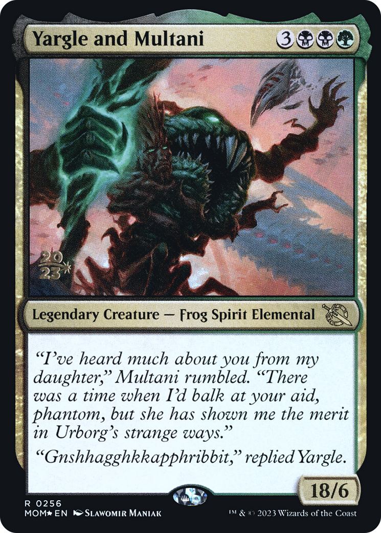 Yargle and Multani [March of the Machine Prerelease Promos] | Empire Gaming NC