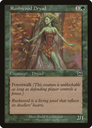 Rushwood Dryad [Mercadian Masques] | Empire Gaming NC